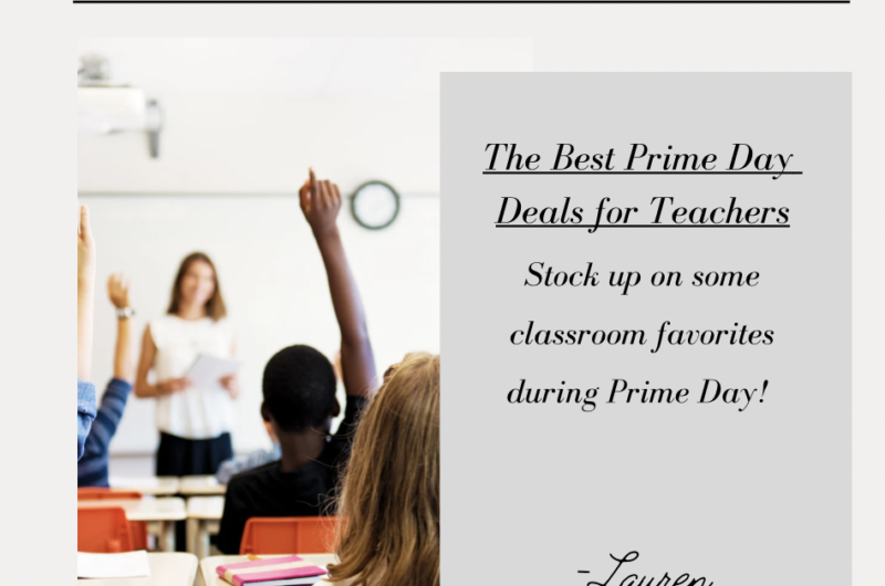 Best Prime Day Deals for Teachers
