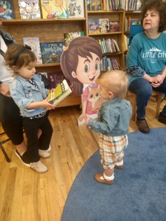 Children at Story Time at Little City Books in Hoboken